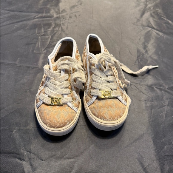 Michael Kors Other - Michael Kors Kids Tan and White Sneakers
